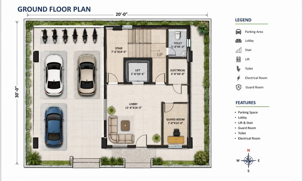 Ground floor plan